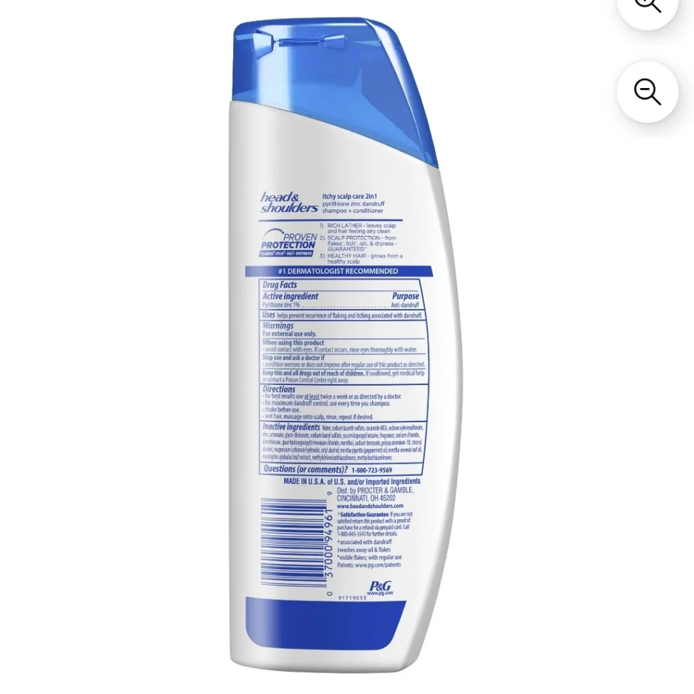 ⭐4/$15 Head & Shoulders Itchy Scalp Care 2-in-1 Shampoo & Conditioner